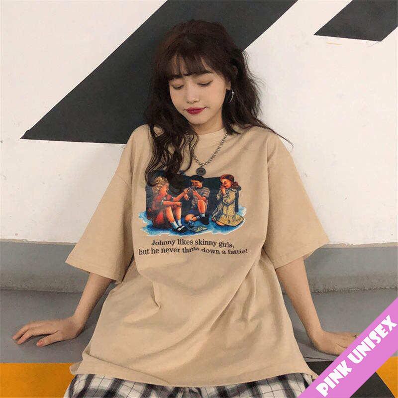 [ FULL SIZE + ẢNH THẬT ] Áo thun phông tay lỡ form rộng 3 ĐỨA BÉ Unisex